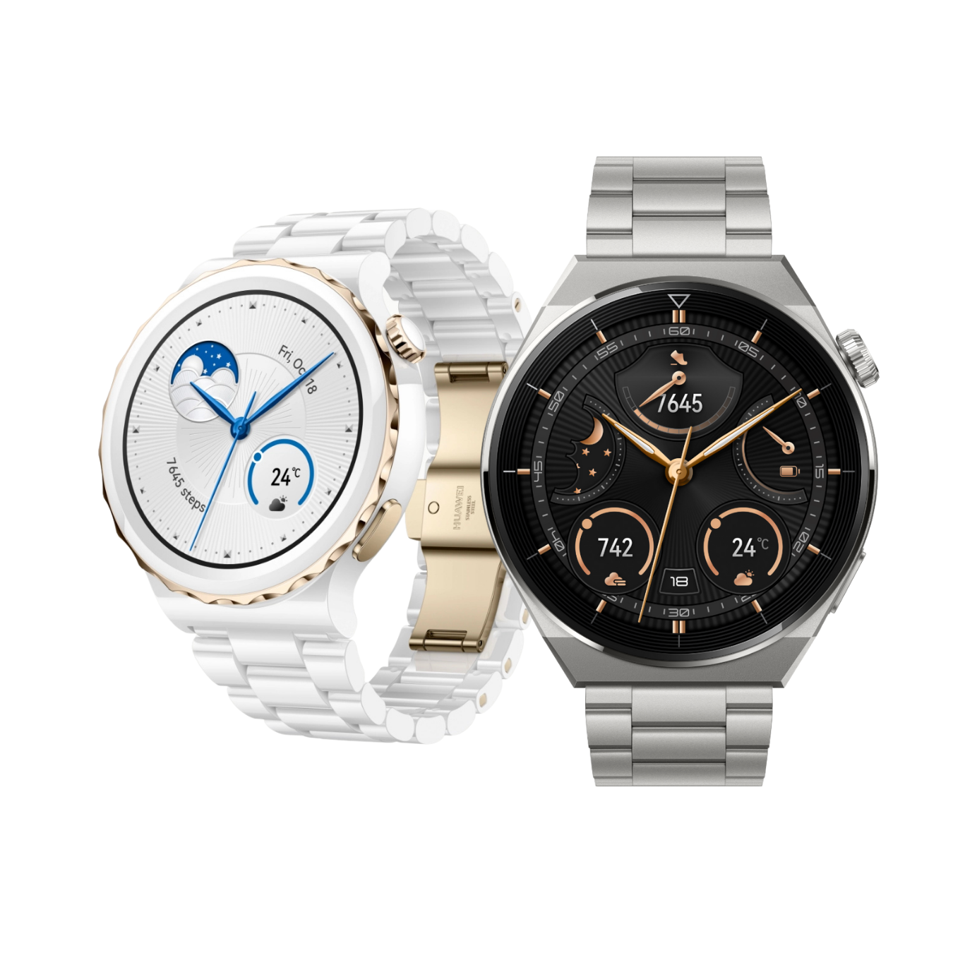 HUAWEI Watch GT 3 Pro (奈米晶陶瓷/鈦金屬)