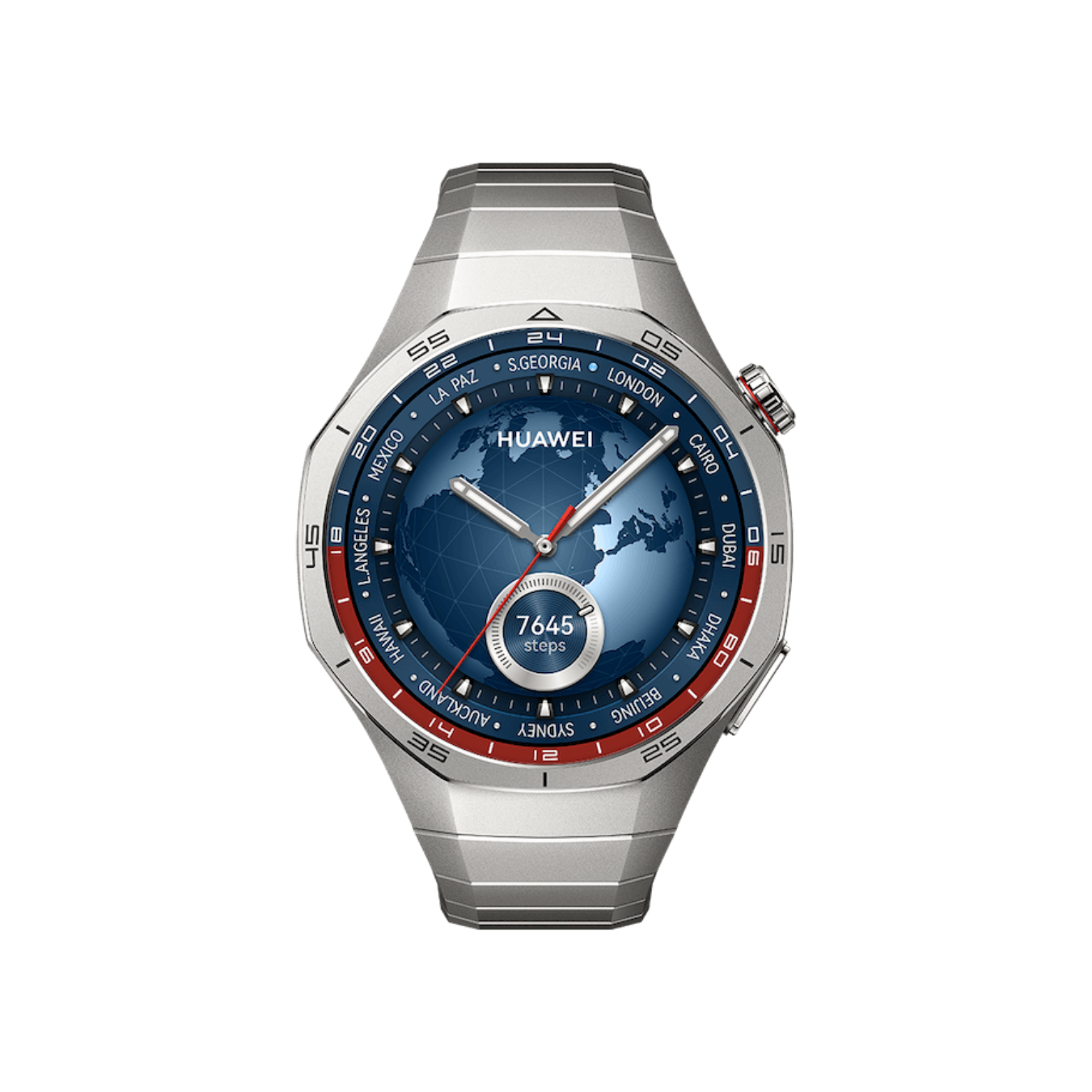 HUAWEI Watch GT 5 Pro 黑氟膠錶/銀鈦金屬錶