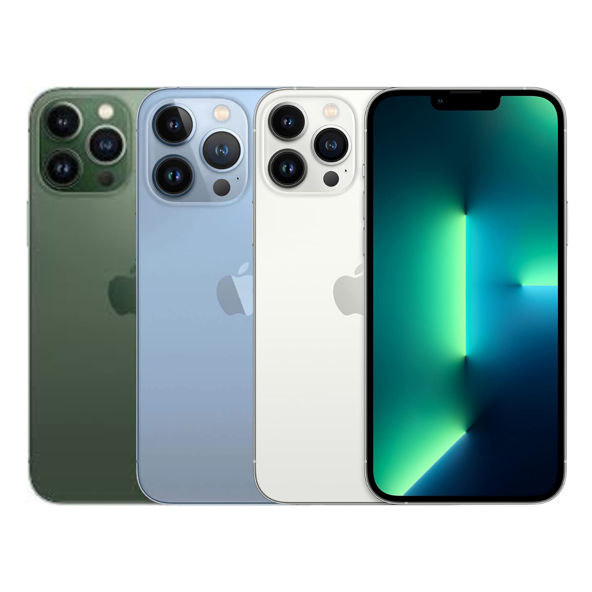 (新) iPhone 13 Pro Max 128GB 松嶺青色/天峰藍色/銀色 (Apple 認證整修品)