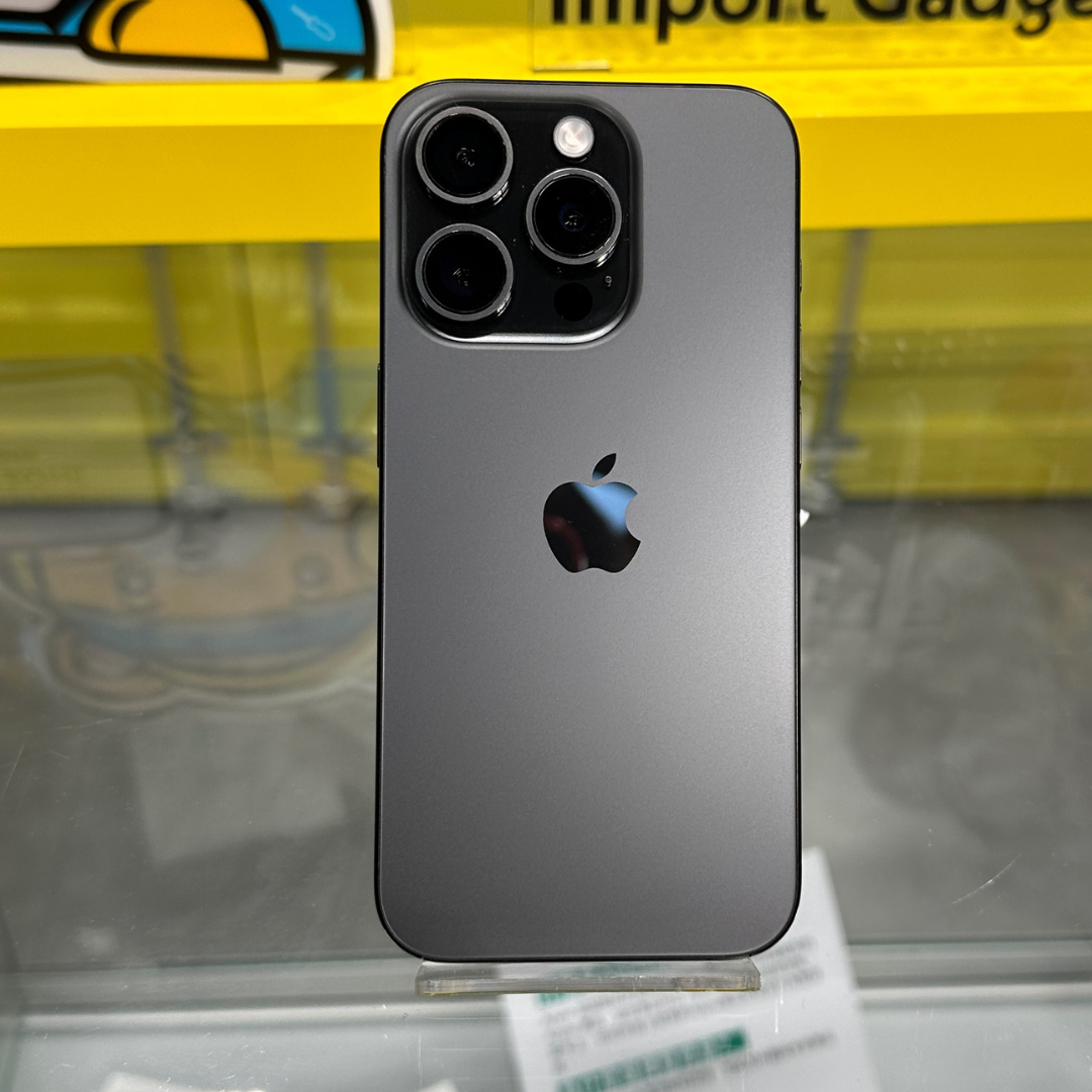 (中古手機) iPhone 15 Pro Max 256GB 黑色鈦金屬