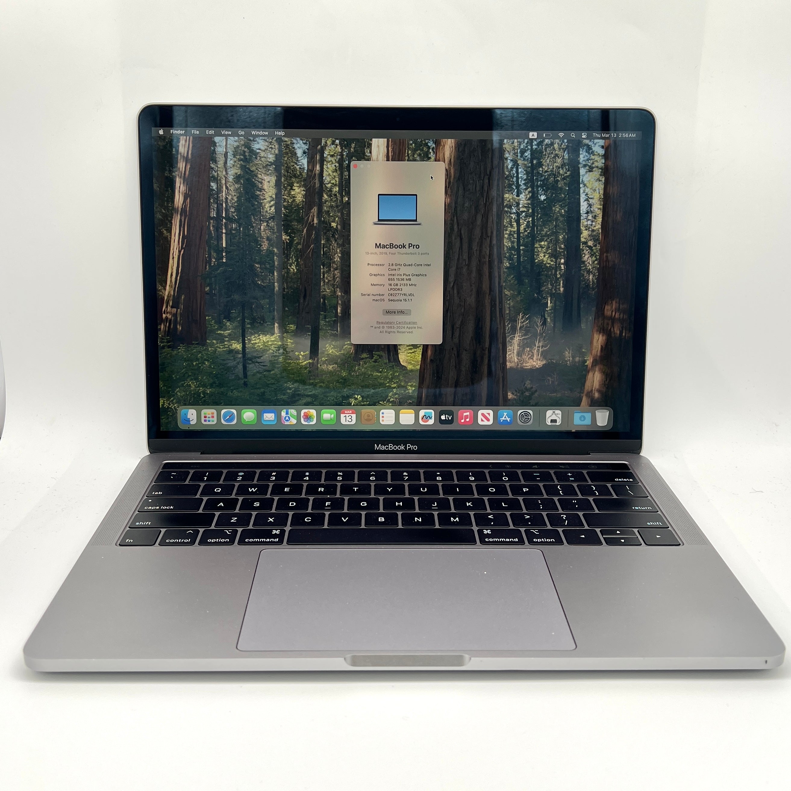 (ISWA400066) 中古MacBookPro/2019/i7-2.8GHz/16GB/512GB
