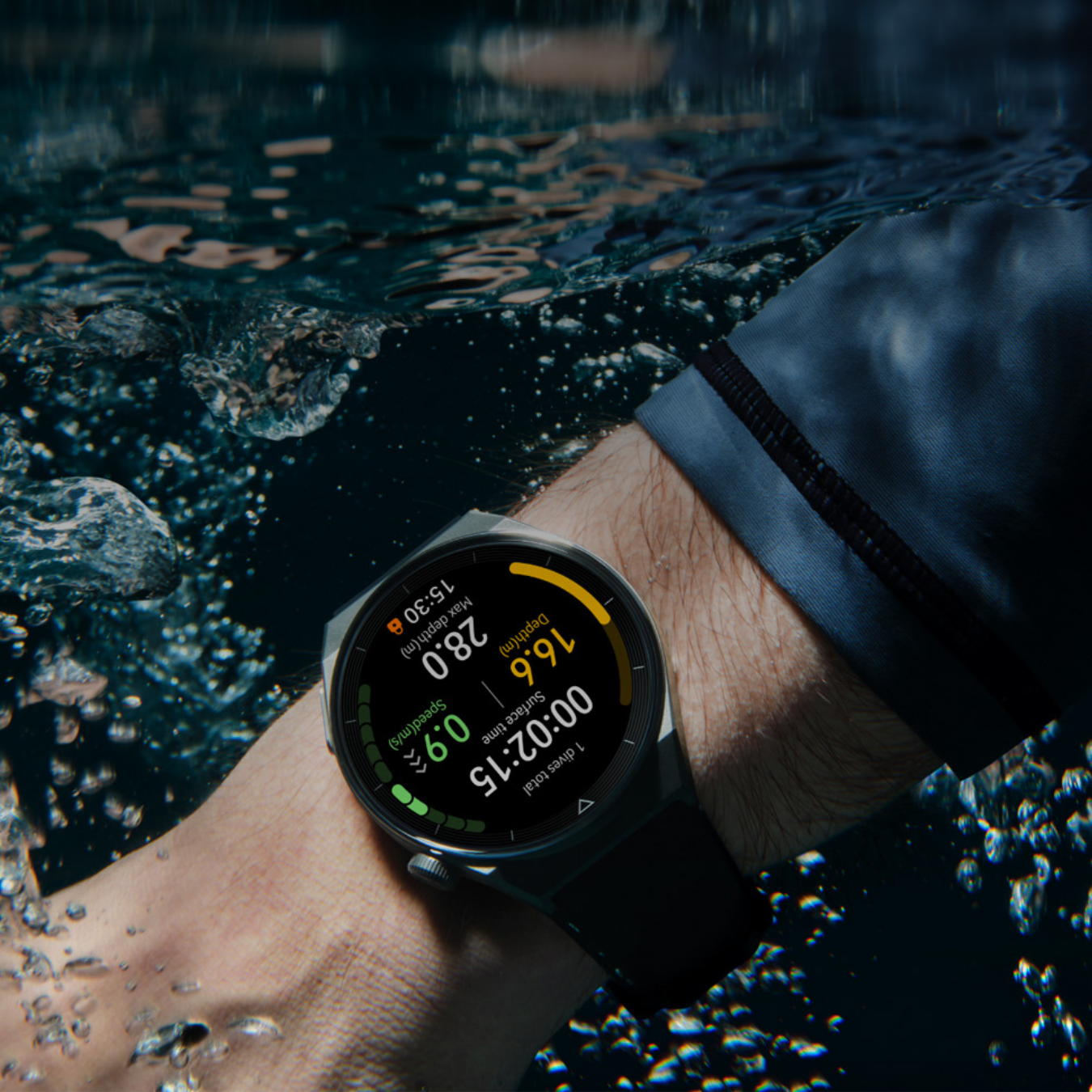 HUAWEI Watch GT 3 Pro (橡膠/皮質錶帶)