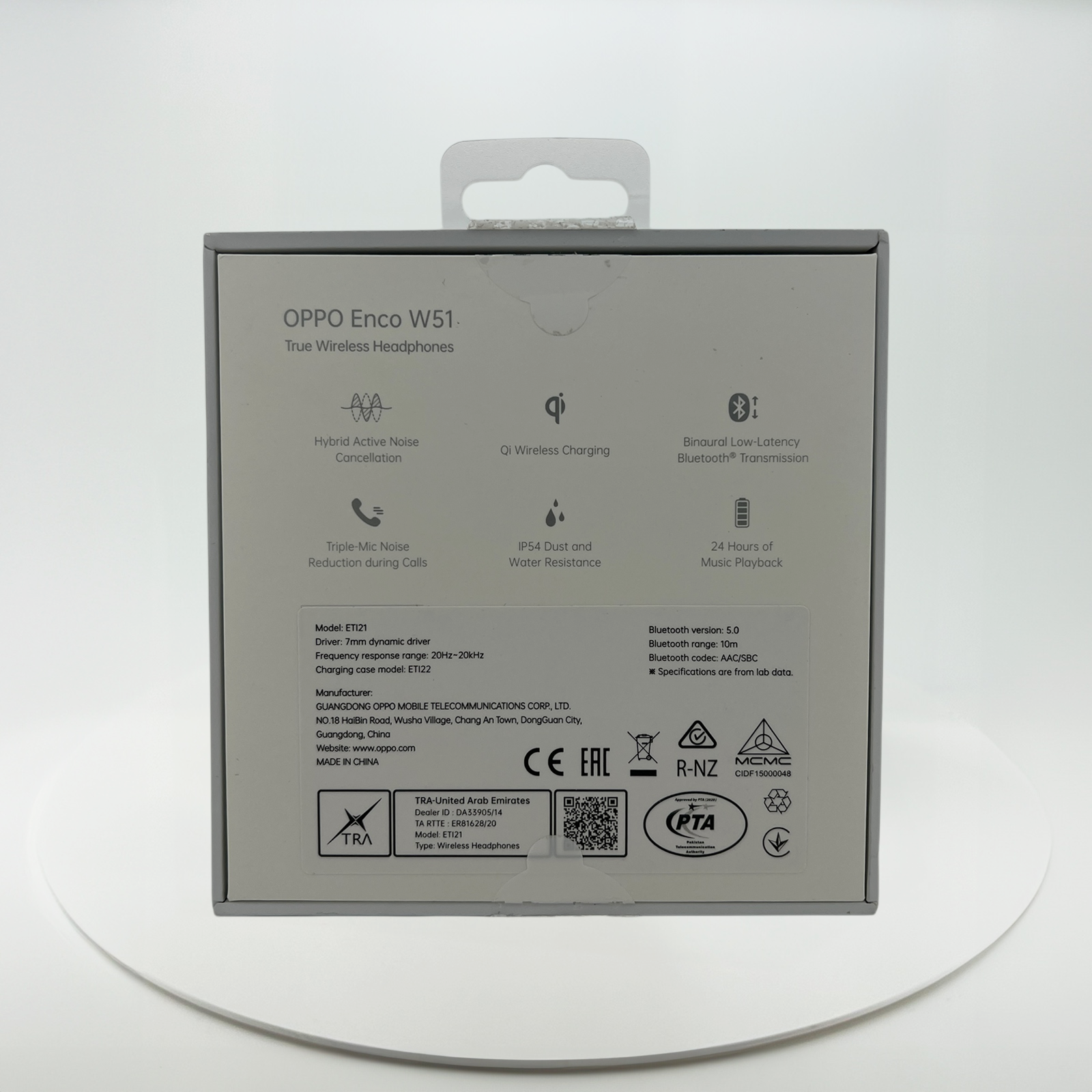 (99.99%如新精品) OPPO Enco W51 真無線降噪耳機