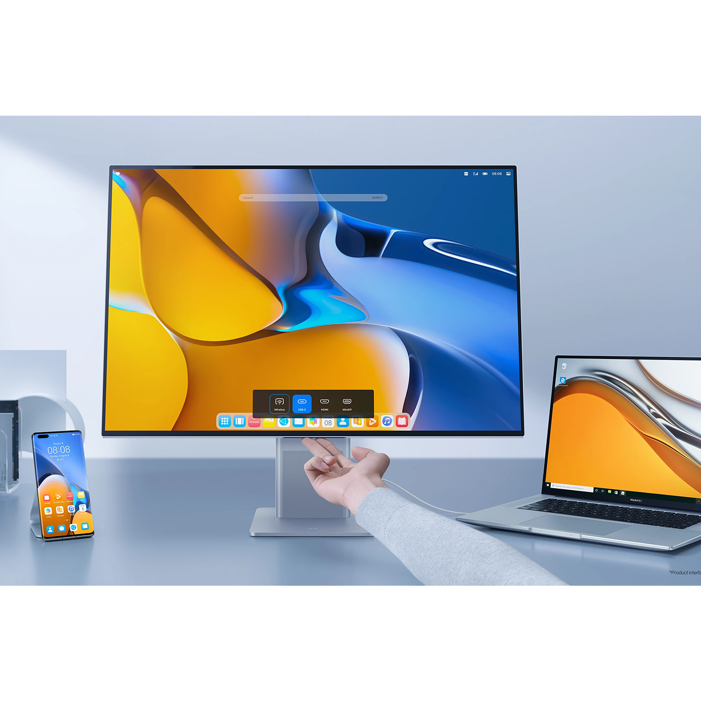 Huawei 28.2” 平面顯示屏