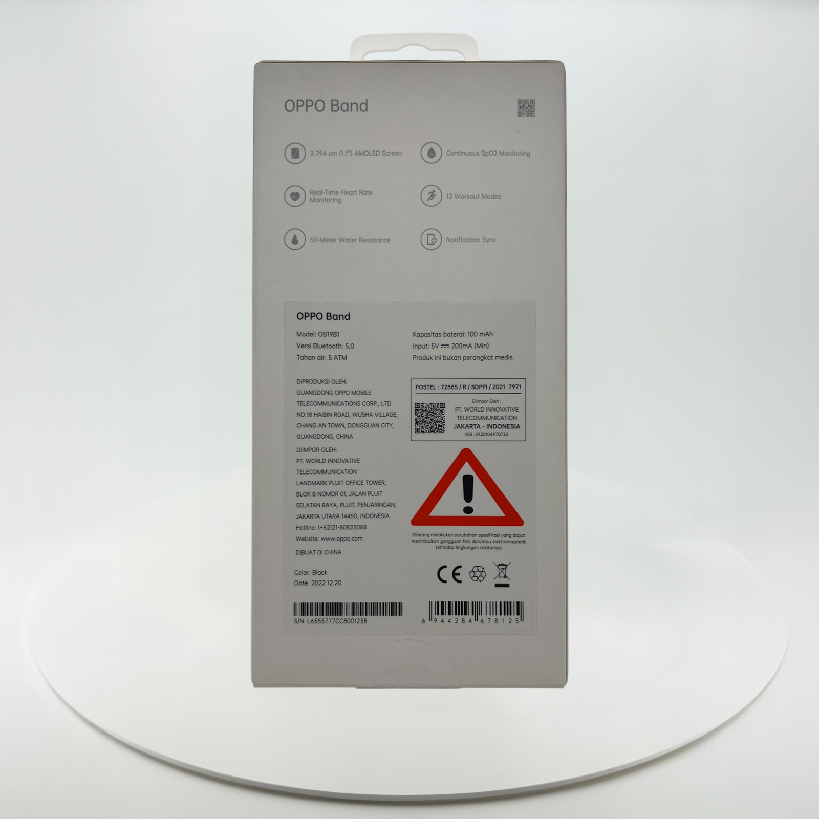 (99.99%如新精品) OPPO 健康手環