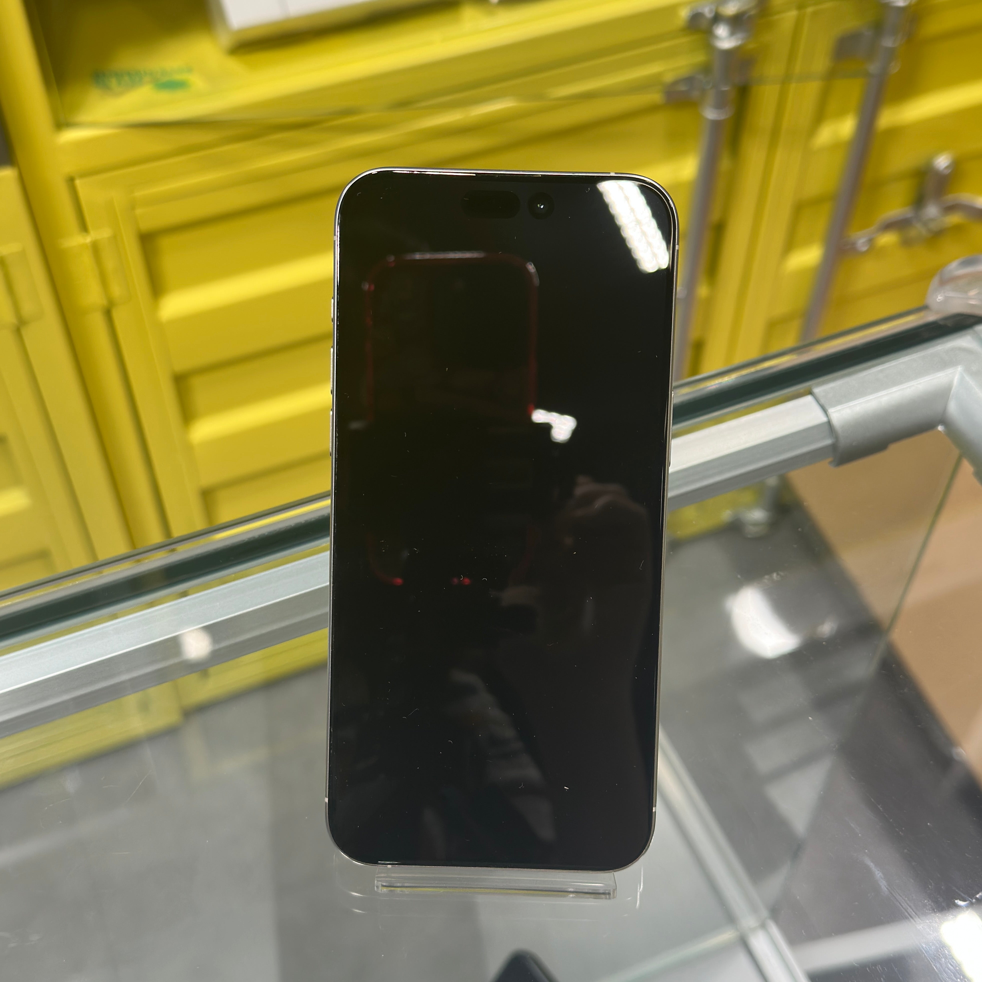 (中古手機)  iPhone 15 Pro Max 256GB 白色鈦金屬色