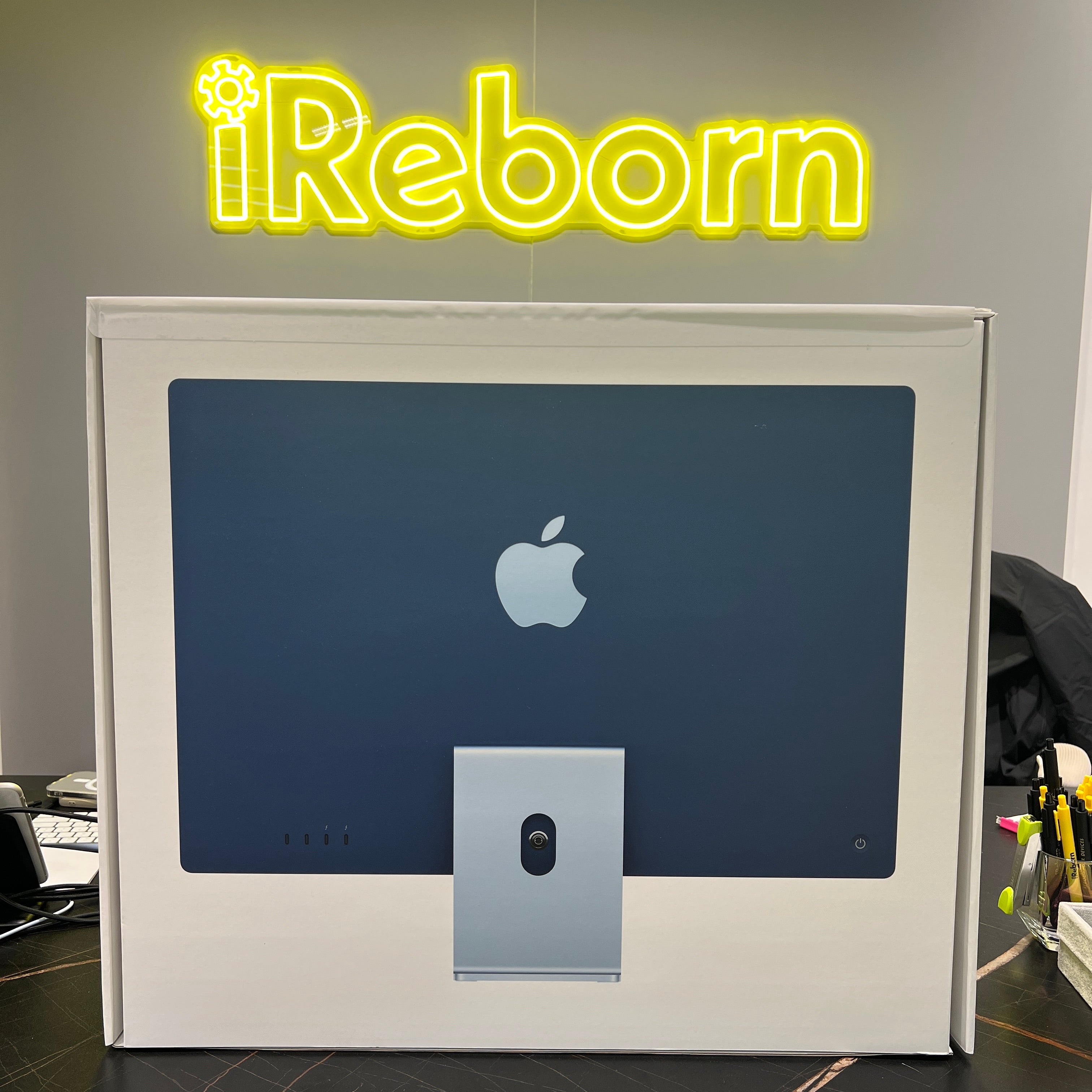 iMac 24"/M1-8C8G/16GB/256GB - 藍色
