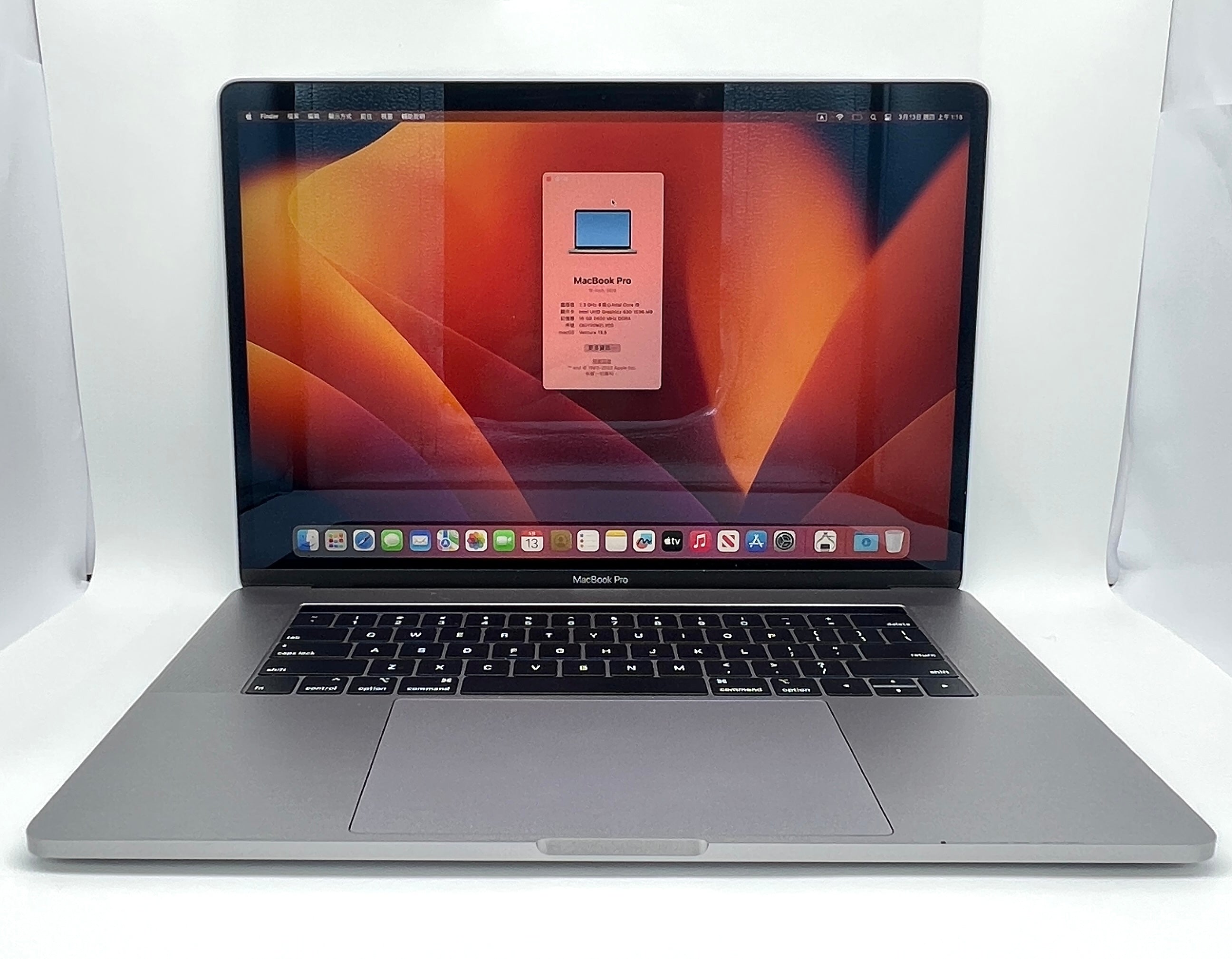 (ISWA400082) 中古MacBookPro/2019/i9-2.3GHz/16GB/512GB/560X