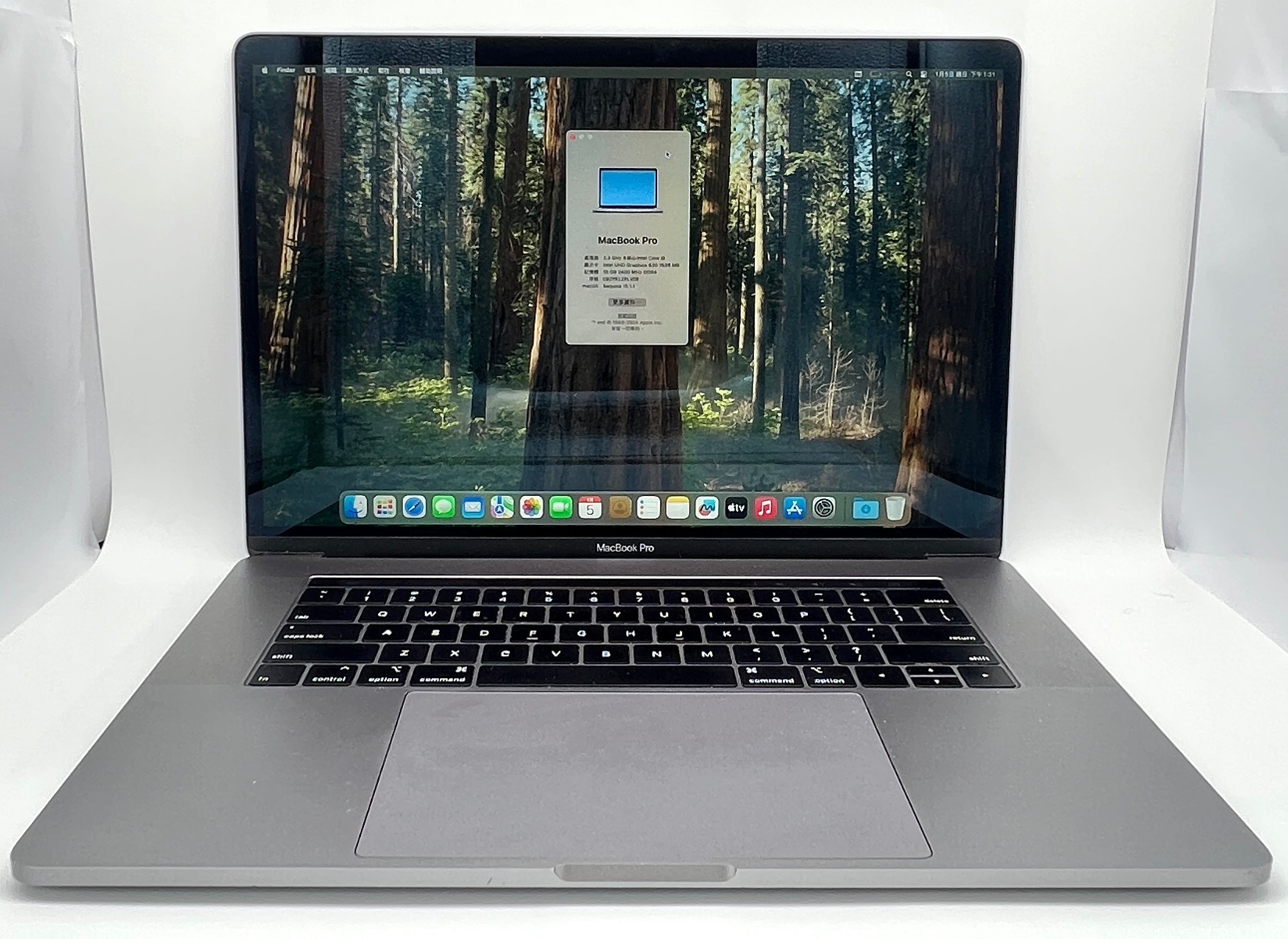 (ISWA400069) 中古MacBookPro/2019/i9-2.3GHz/16GB/1TB/560X